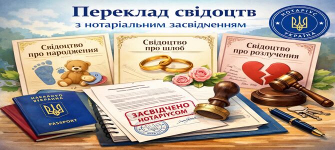 Переклад свідоцтв
