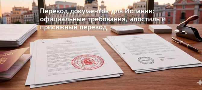 Переклад документів для Іспанії: офіційні вимоги, апостиль та присяжний переклад